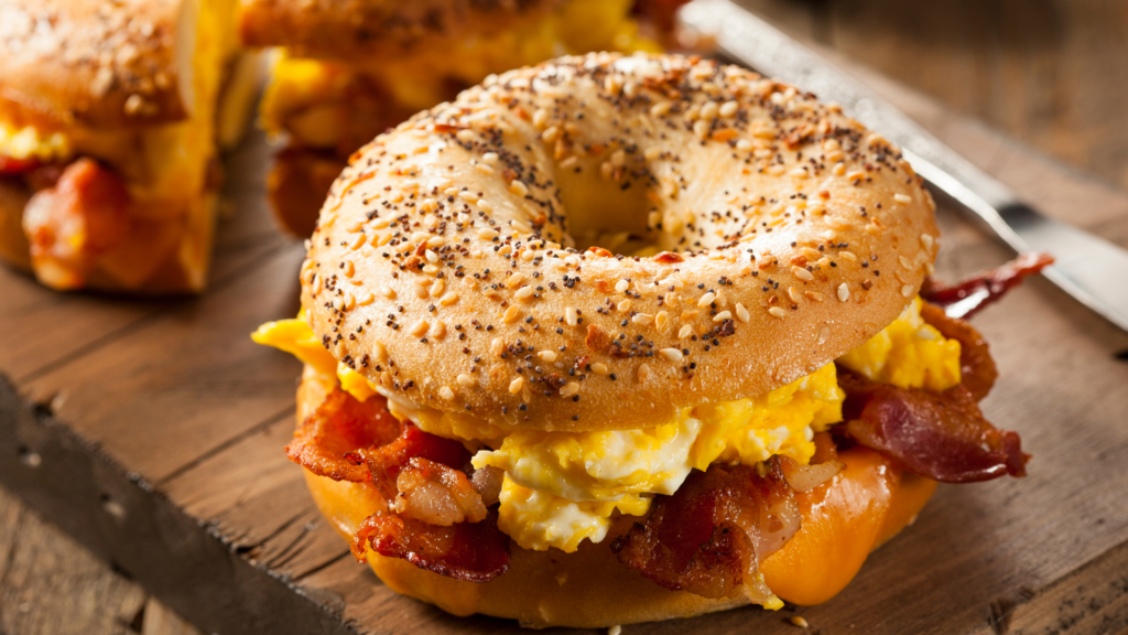 Recette bagel américain my american shop