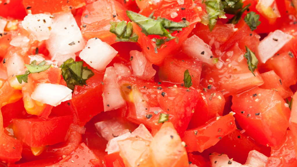 Salsa de tomates Recette My American Shop