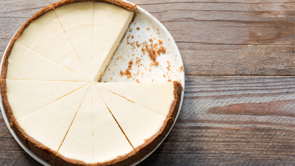 CheeseCake recette My American Shop