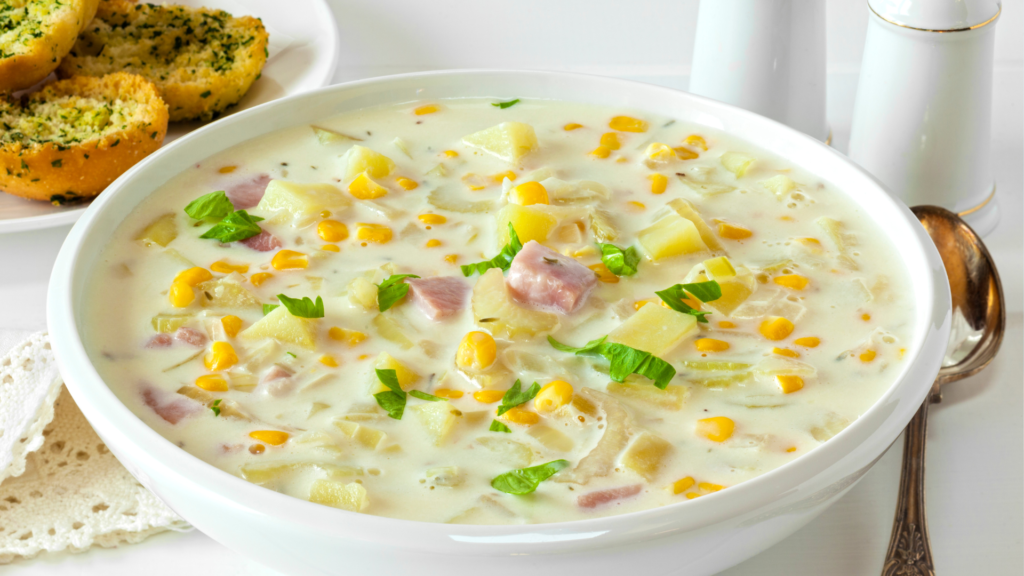 Chowder de maïs Soupe My American Shop