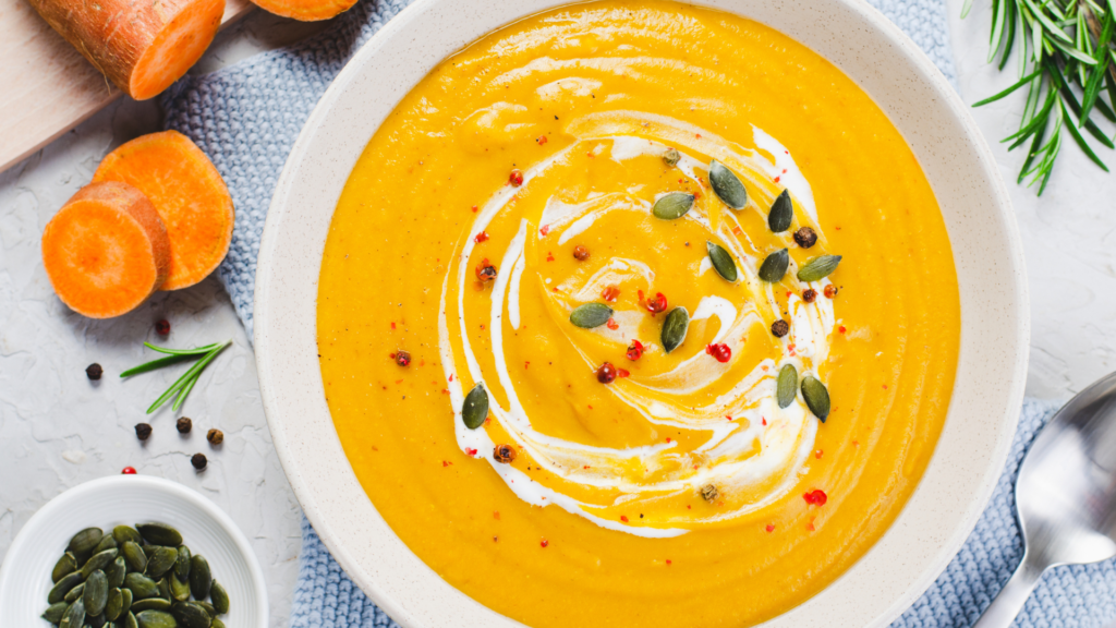 Crème de Citrouille au Lait de Coco