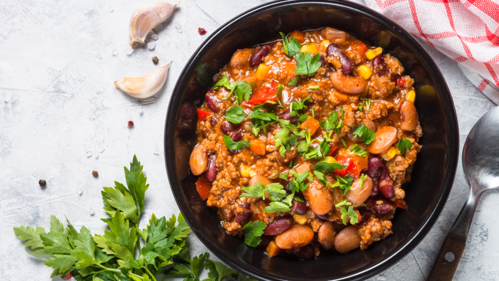Chili Con Carne aux patates douces My american shop