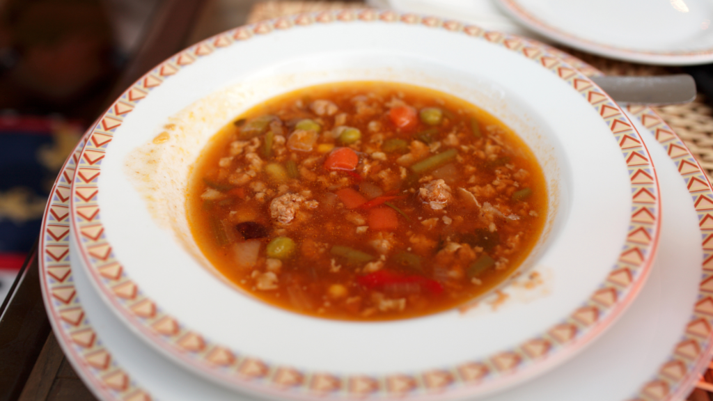 Soupe poulet à la mexicaine My American Shop