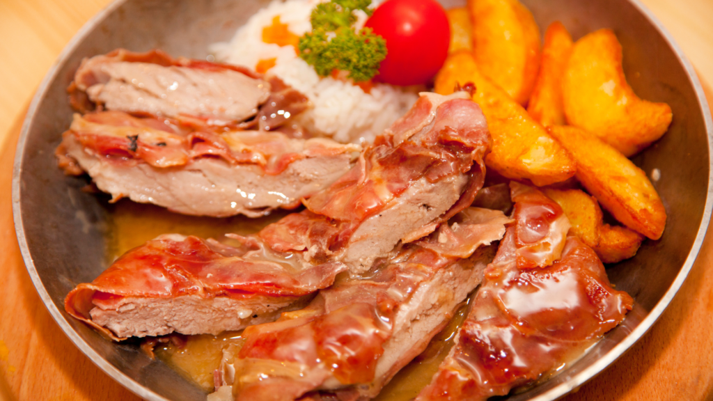 Travers de porc recette My American Shop