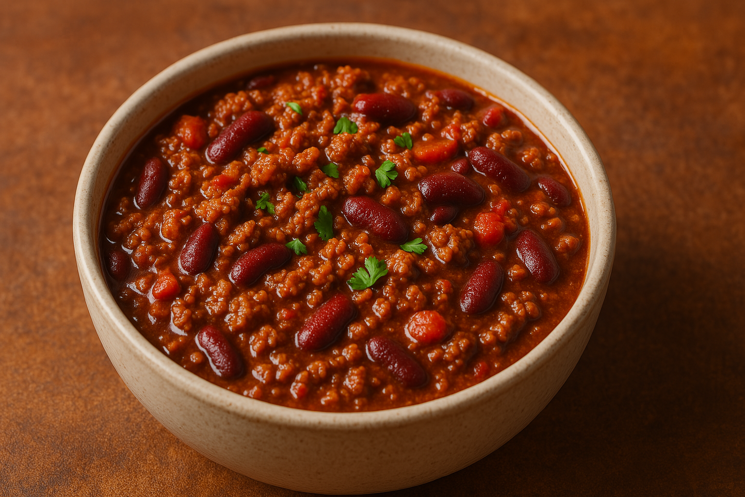 La recette du chili con carne usa